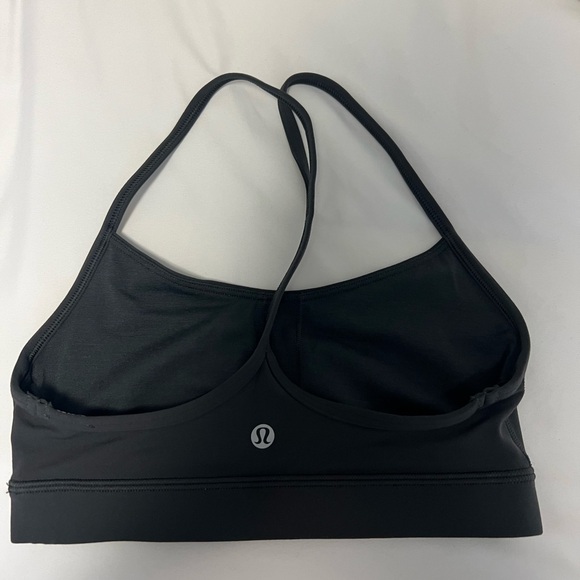 Lululemon Flo y bra in graphite grey, size 4 - Picture 2 of 3